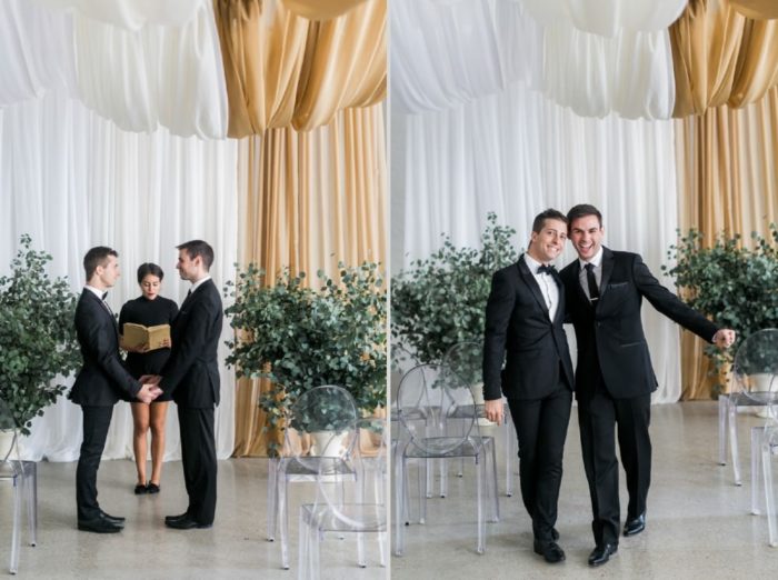 Beautiful wedding ceremony | Photo by Alexis June Weddings