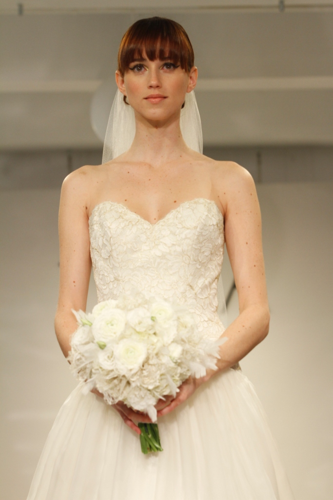 Harper detail gold lace wedding dress by Theia Harper detail gold lace wedding dress by Theia